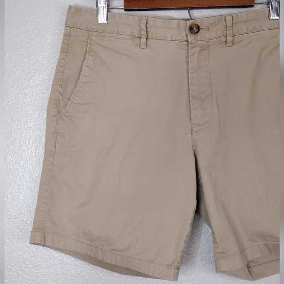 Bonobos Men's Tan Travel Outdoors Hiking Chino 7 Inseam Shorts Sz 33 - Picture 3 of 15